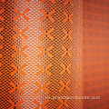 tela híbrida de fibra de carbono de aramida naranja tela jacquard